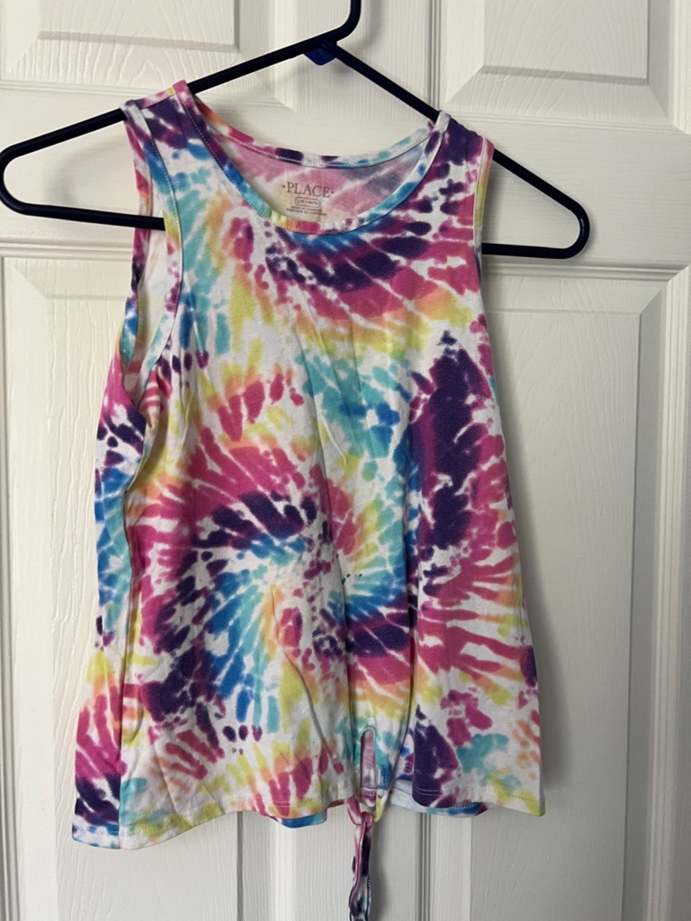 The Children's Place Tie-Dye Tank Top - Pink, Purple, Blue, Yellow